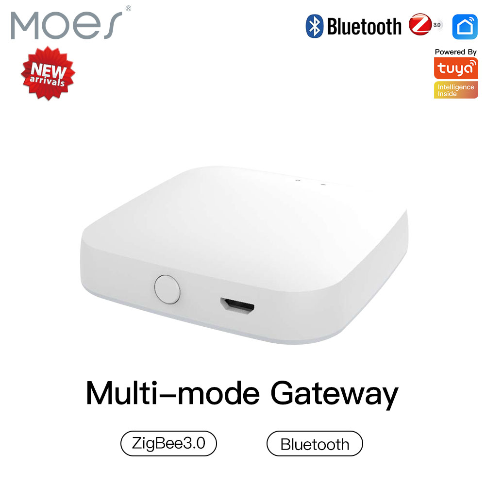 Smart Home Zentrale - MOES-Puerta de enlace inteligente multimodo ZigBee,