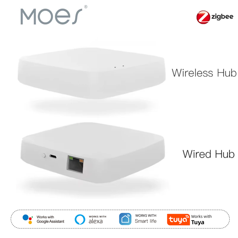Smart Home Zentrale - Moes Tuya ZigBee 3,0 Hub de