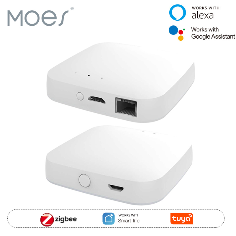 Smart Home Zentrale - MOES Tuya ZigBee3.0 Smart Hub, puente