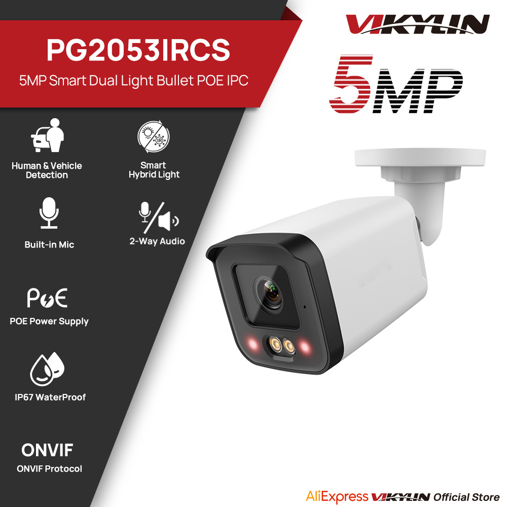 Smart Home Microsoft - Cámara de Seguridad IP VIKYLIN 5MP