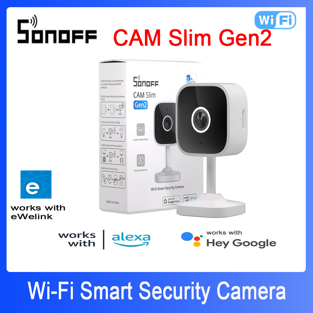 Smart Home Cctv - SONOFF CAM Slim Gen2 WiFi cámara