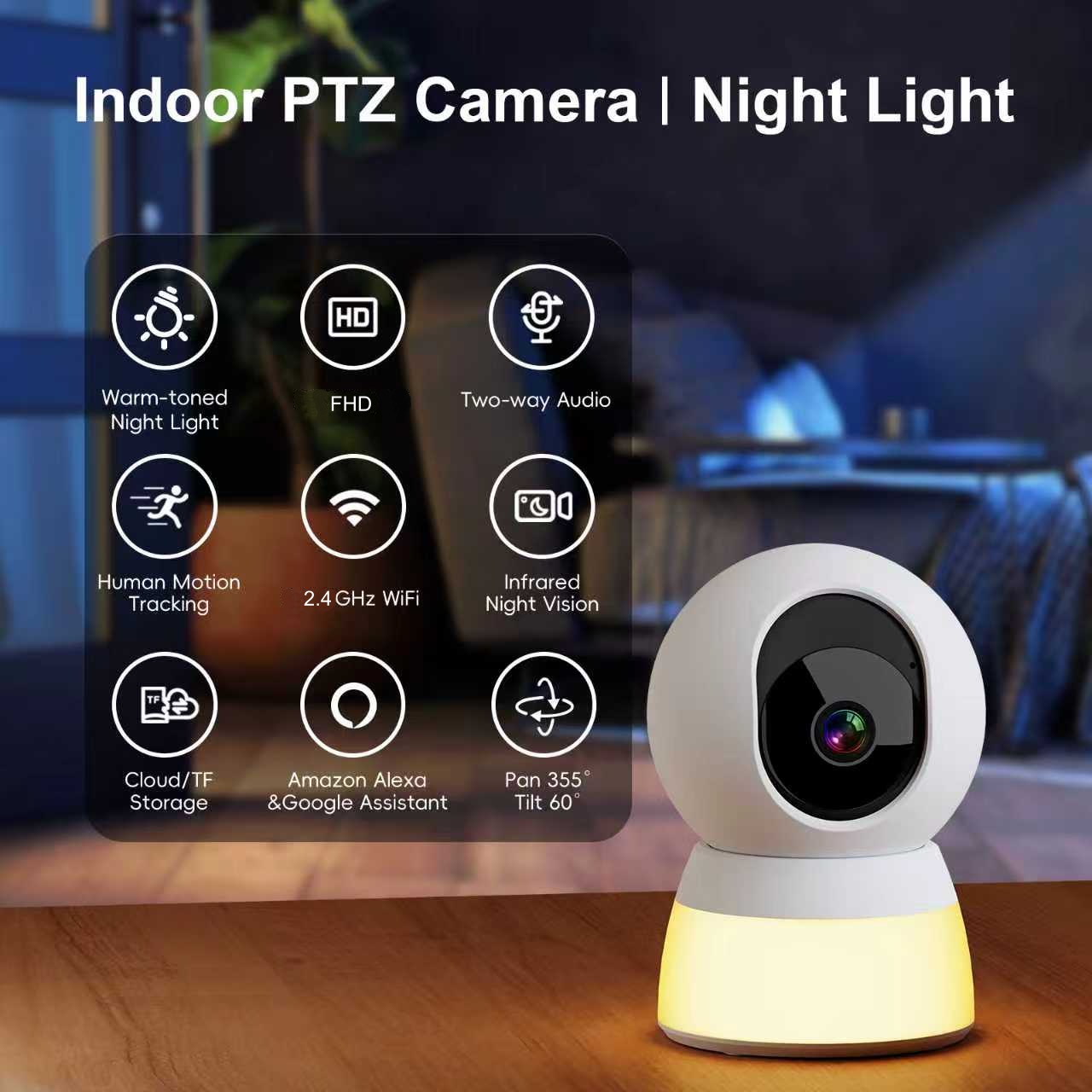 Smart Baby Night Light - Monitor Inteligente para Bebés con Luz