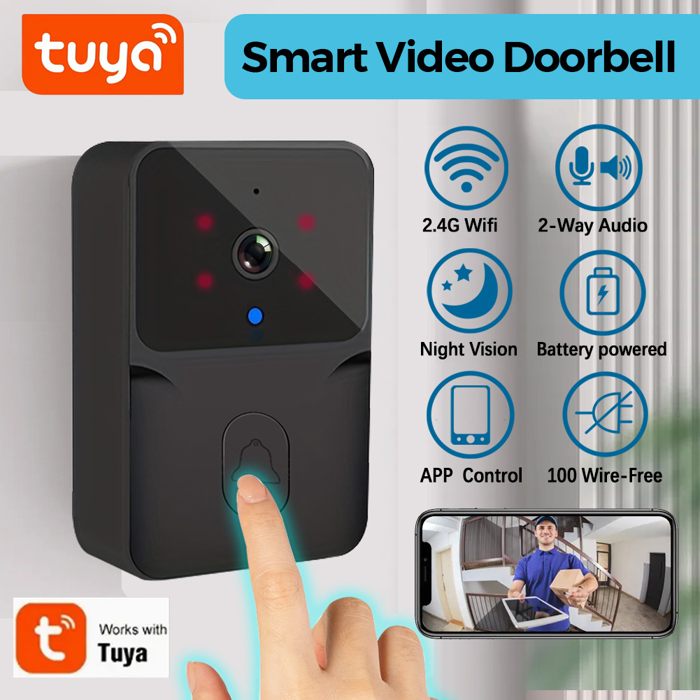 Smart Home Cctv - Videoportero Inteligente Inalámbrico Tuya, Cámara de