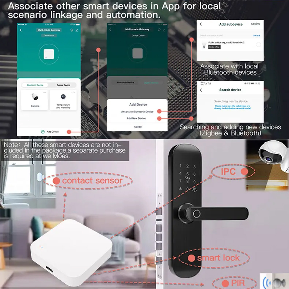 Tuya Zigbee-Hub de enlace mult - Smart Home Zentrale reseña y precio