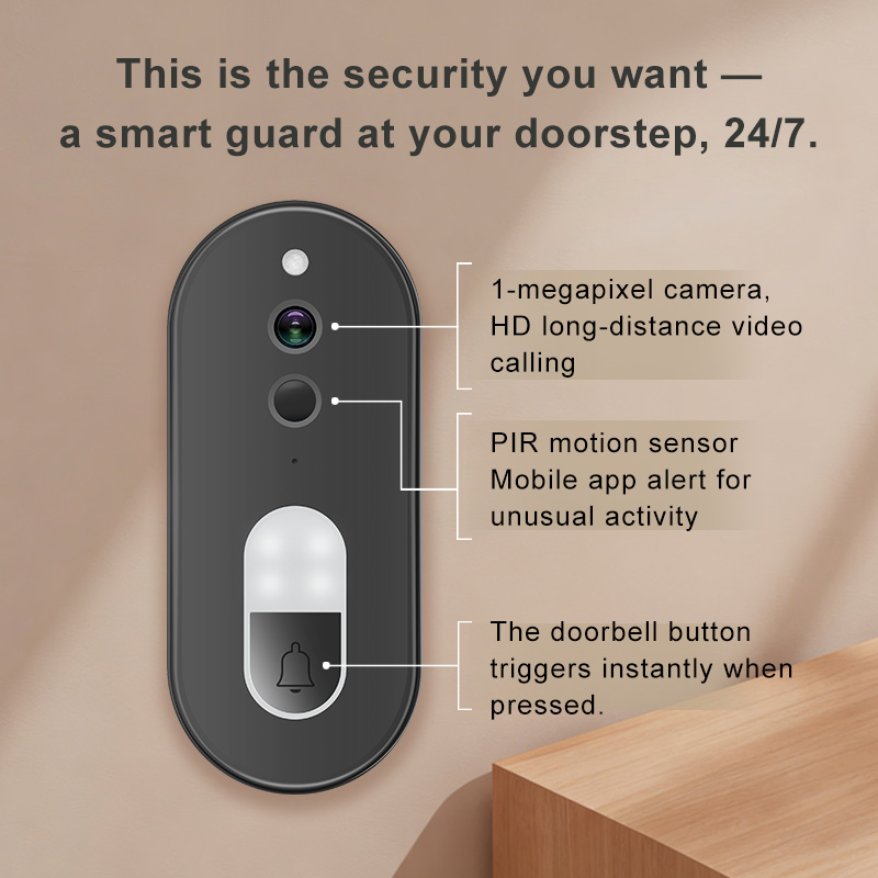 Videoportero Inalámbrico WiFi  - Smart Home Cctv reseña y precio