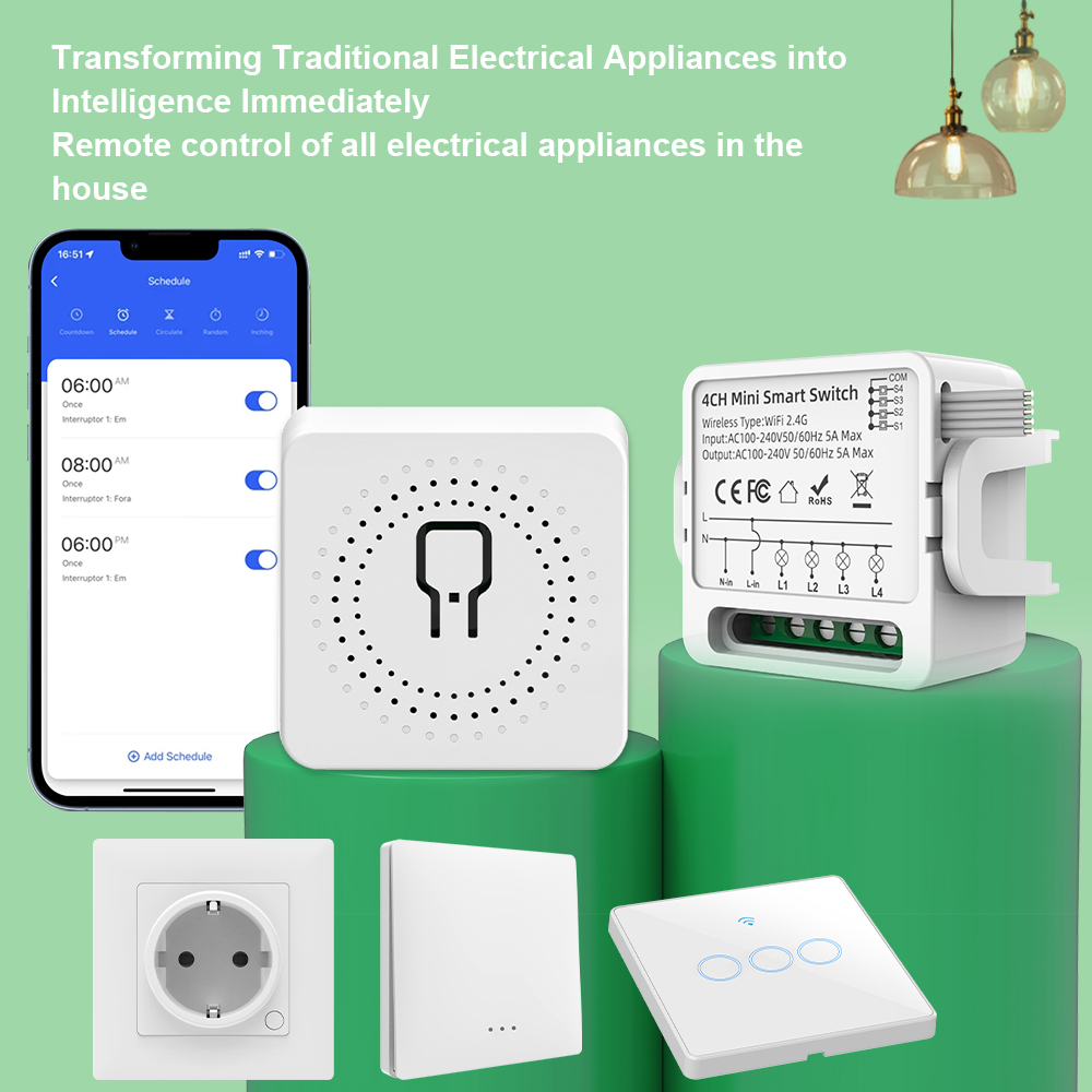 Interruptor Inteligente WiFi T - Smart Home Device reseña y precio