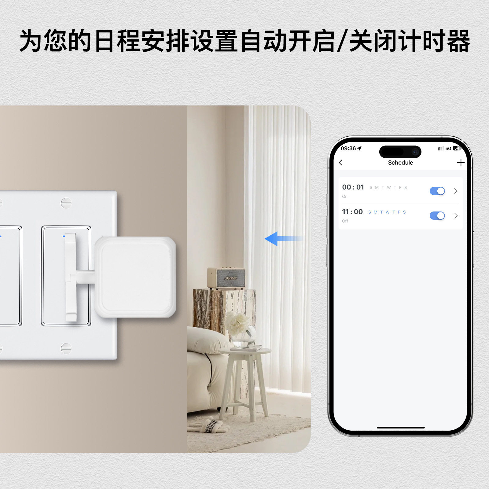 Interruptor Inteligente Tuya p - Smart Home Lighting Control reseña y precio