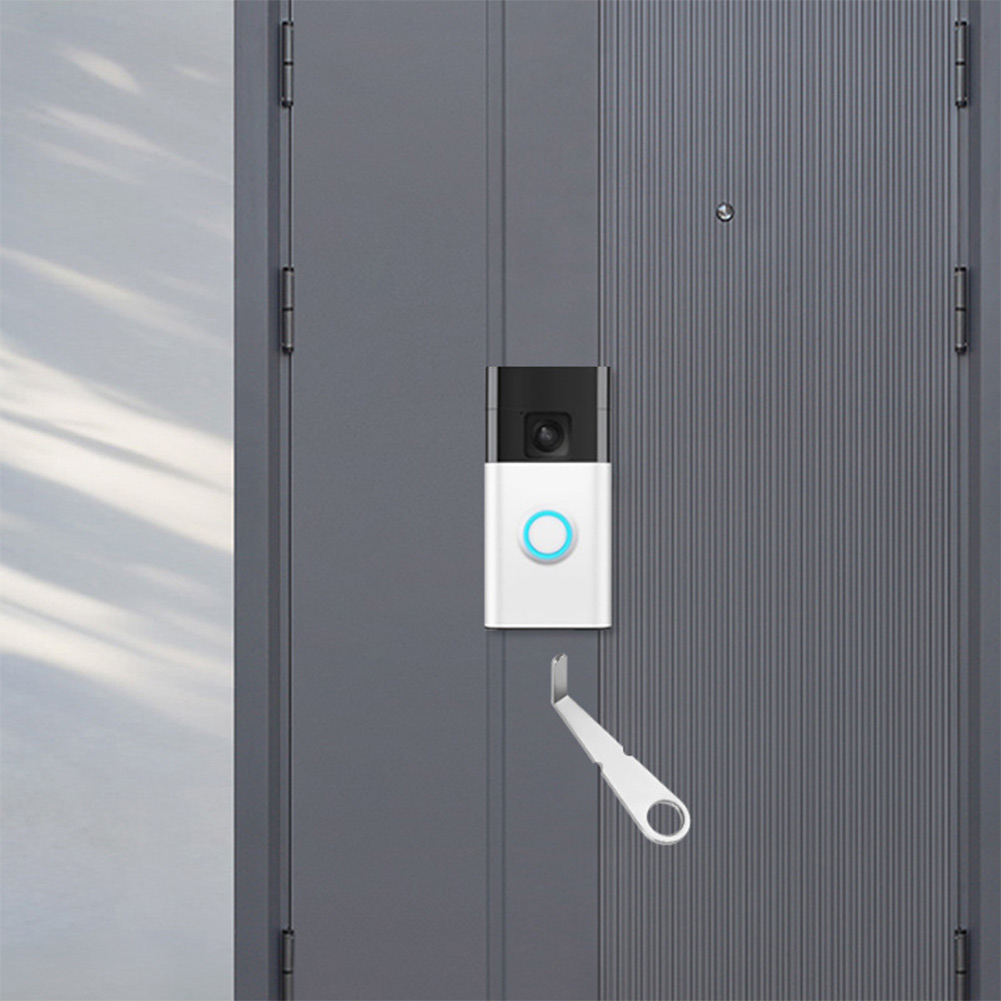 Llave plateada para timbre de  - Smart Home Cctv reseña y precio