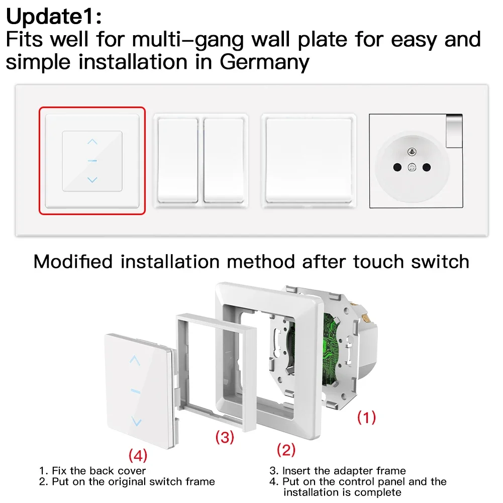 Interruptor Inteligente WiFi M - Smart Home Blinds reseña y precio