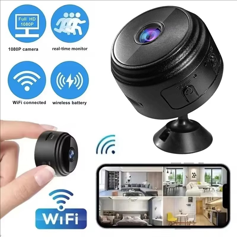 Mini Cámaras A9 1080P WiFi, Cá - Smart Home Cctv reseña y precio