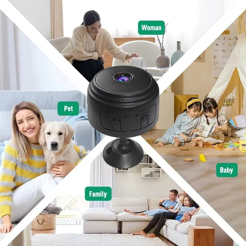 Mini Cámaras A9 1080P WiFi, Cá - Smart Home Cctv reseña y precio