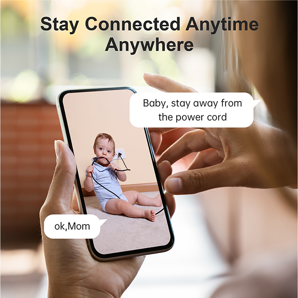 Cámara WIFI de 3MP y 5G con lu - Smart Baby Night Light reseña y precio