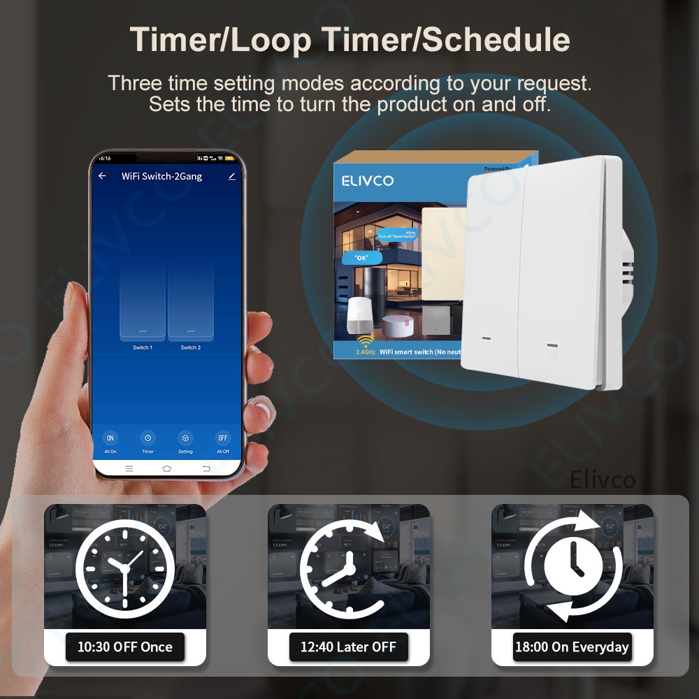 Interruptor Inteligente Wifi T - Smart Home Lighting Control reseña y precio