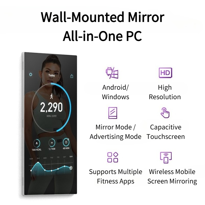 Unidad todo en uno con espejo  - Smart Home Medan reseña y precio