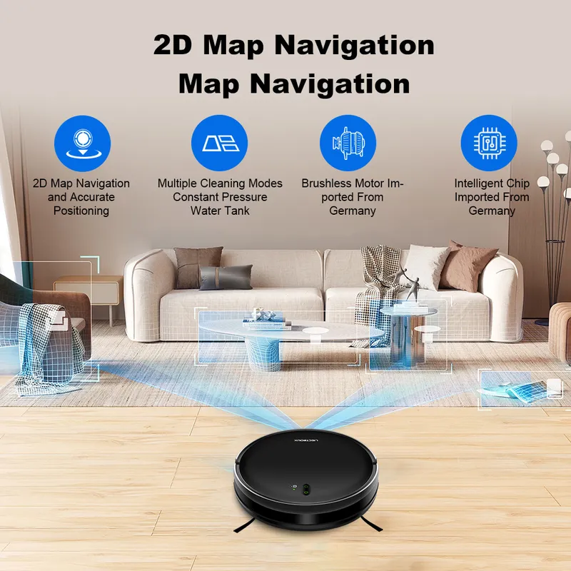 Aspiradora Robótica LIECTROUX  - Smart Home Device reseña y precio