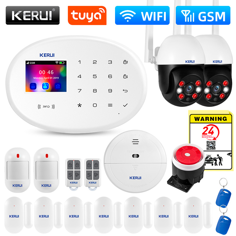KERUI W202 WIFI GSM sistema de - Smart Home Kits reseña y precio