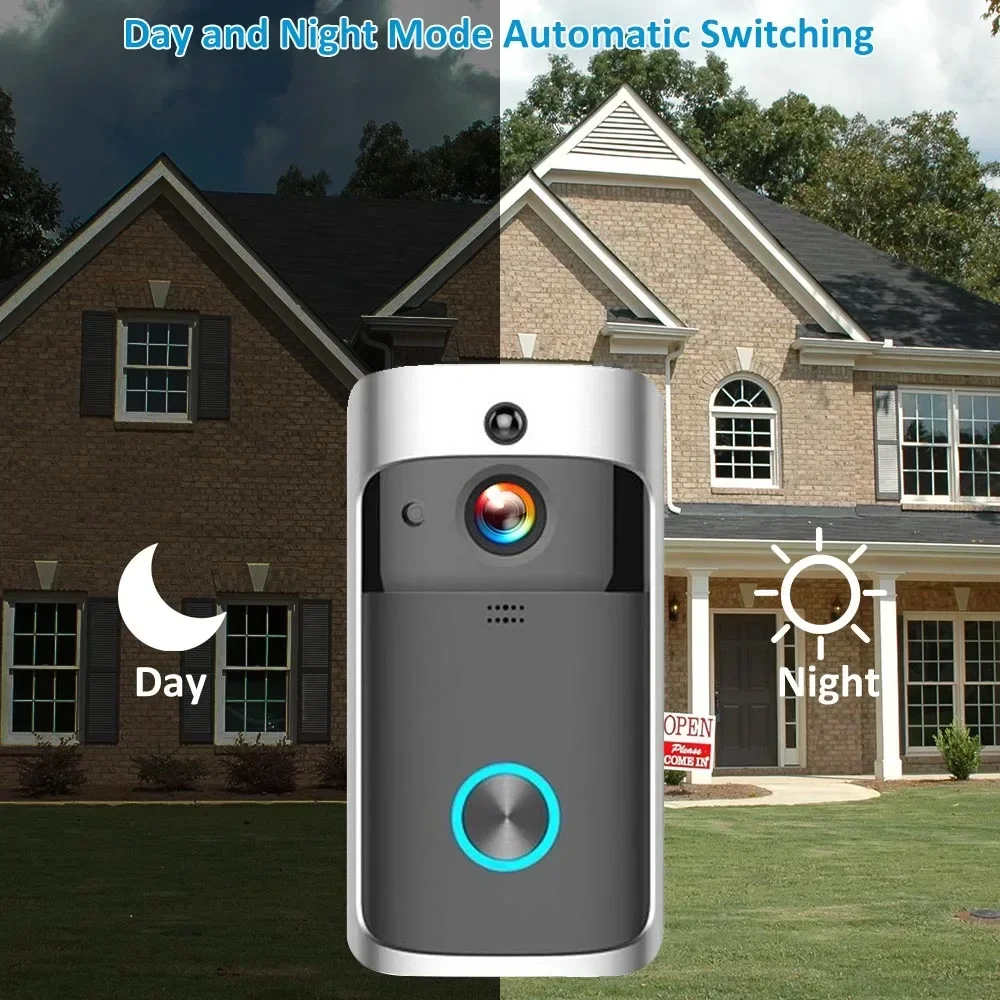 Timbre inalámbrico WIFI para e - Smart Home Cctv reseña y precio