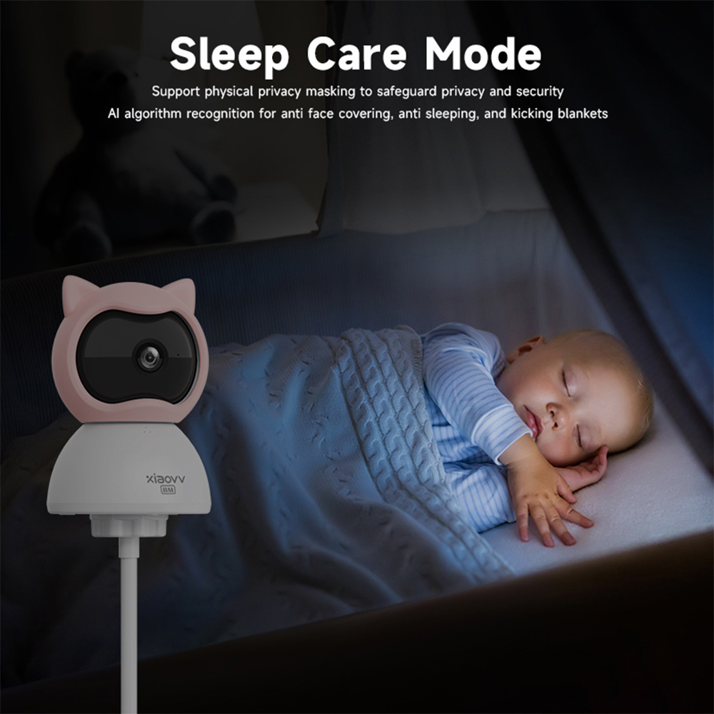 Monitor de Bebé Xiaovv de 4MP, - Smart Baby Night Light reseña y precio