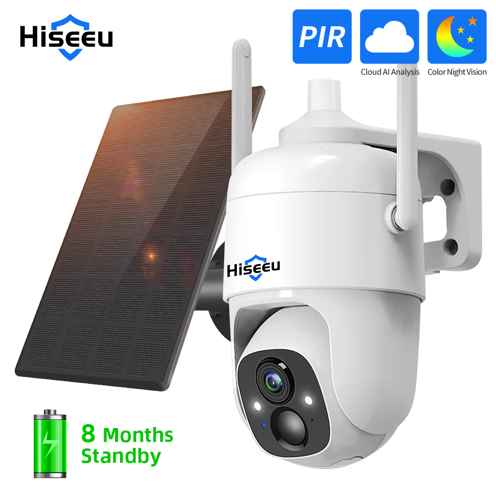 Hiseeu 3MP Cloud AI WiFi Video - Smart Home Cctv reseña y precio