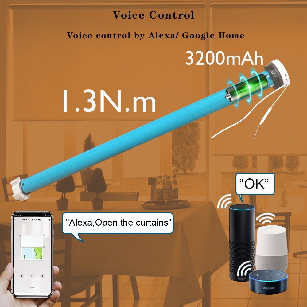 Boyarca-Motor de persianas enr - Smart Home Blinds reseña y precio