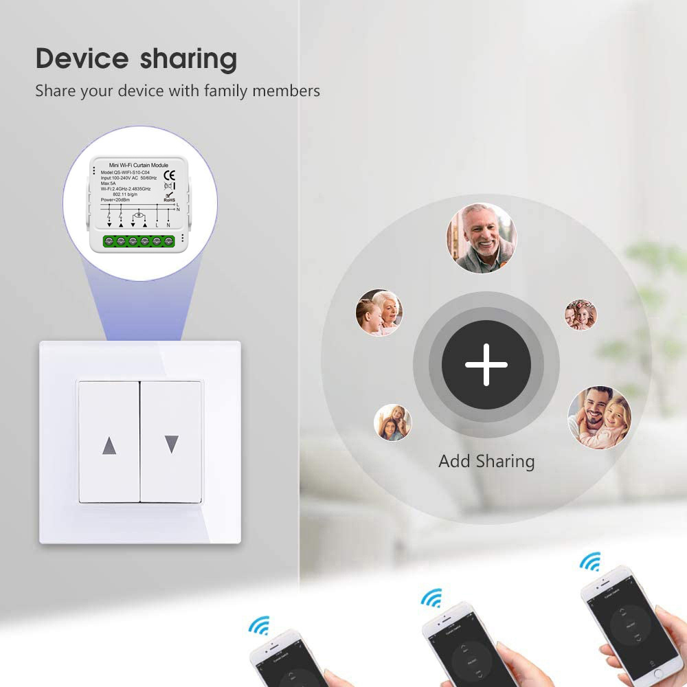 Módulo de interruptor de corti - Smart Home Blinds reseña y precio